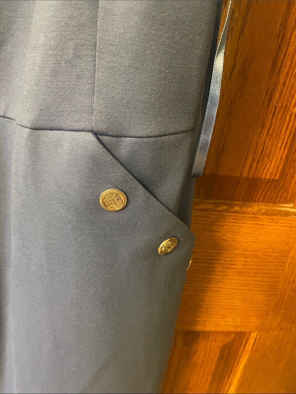 Talbots Blue Dress - Picture 3 of 4